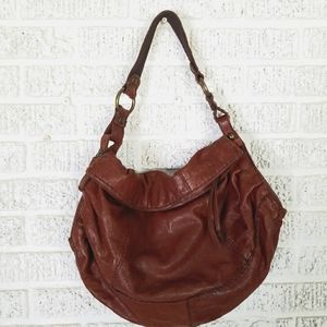 Lucky Brand Italian Leather Shoulder Handbag